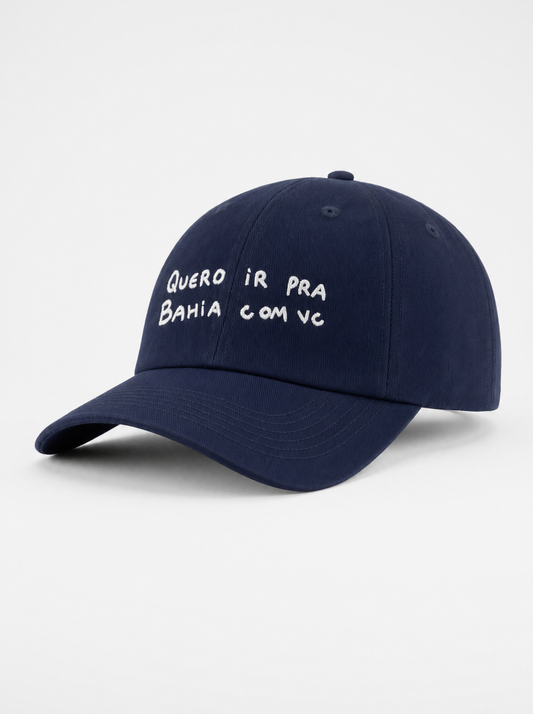 Boné Quero ir pra Bahia com você